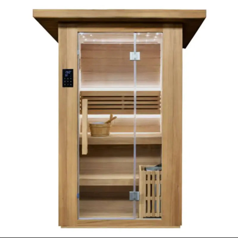 Revive 2 Person Traditional Sauna with Harvia 3.5kW Heater