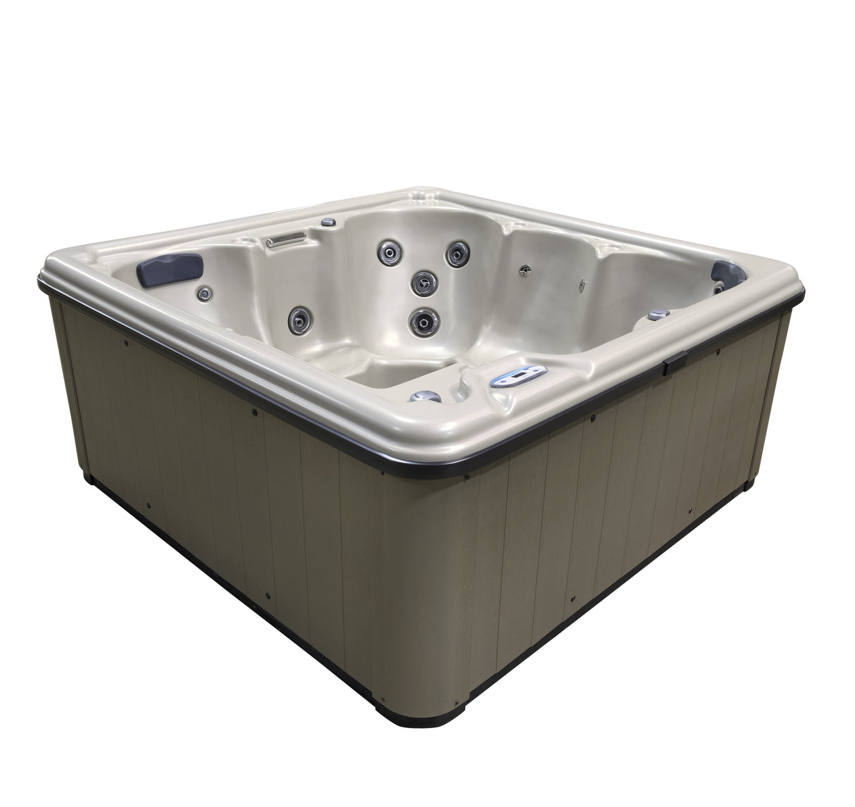 Supreme Taupe Cabinet Side Panels Angle 2