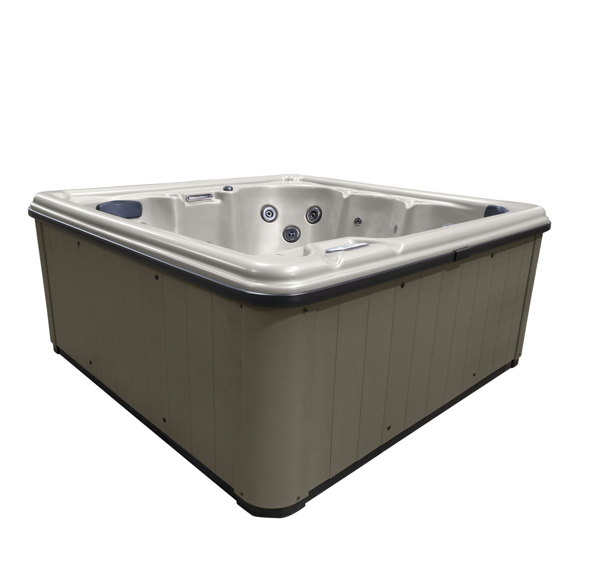 Supreme Taupe Cabinet Side Panels Angle 1