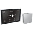 Delta Digital Interface and Contemporary Square Steam Head 5CH-550L | Empire Saunas