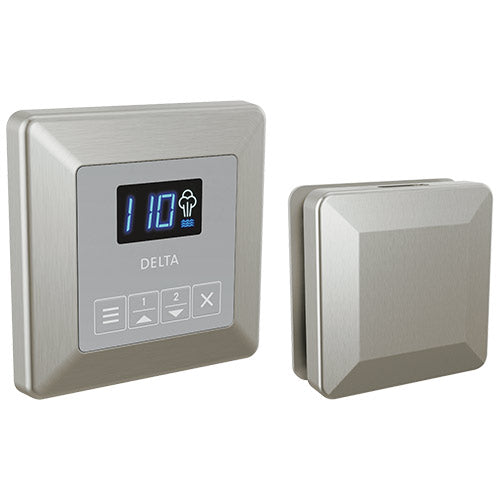 Delta SteamScape Square Control and Square Steam Head 5CH-250T | Empire Saunas