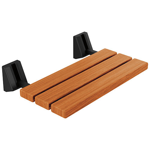 Delta Wall Mounted Fold-Up Wood Seat 5SE-SBS-6 | Empire Saunas