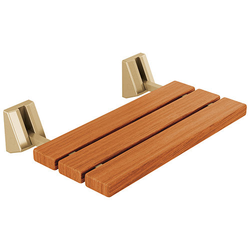 Delta Wall Mounted Fold-Up Wood Seat 5SE-SBS-6 | Empire Saunas