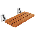 Delta Wall Mounted Fold-Up Wood Seat 5SE-SBS-6 | Empire Saunas