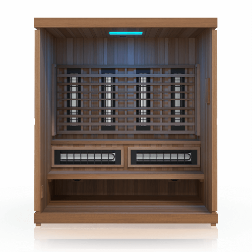 Finnmark Fd-5 Trinity XL Infra-Steam Sauna Inside Open View