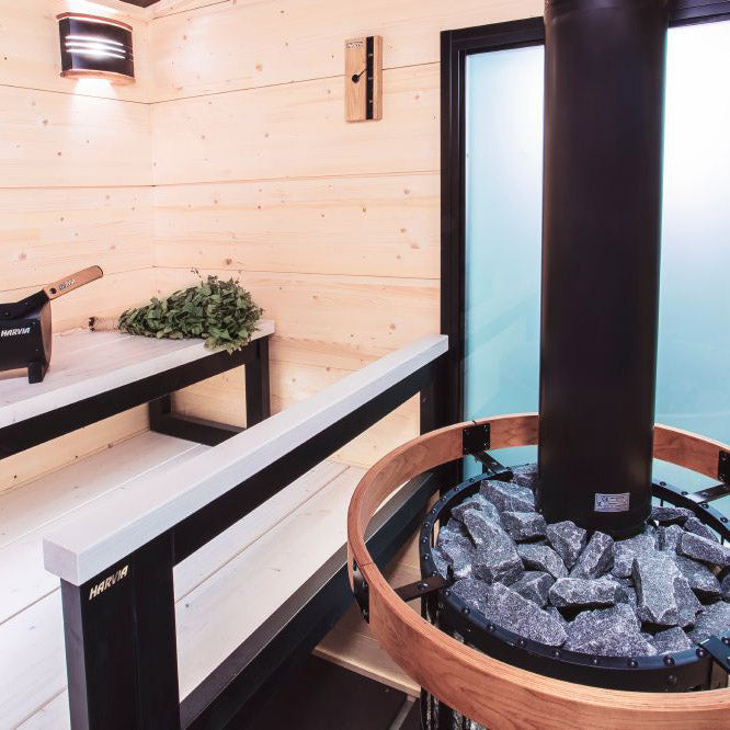 Harvia Legend 300Duo Series Wood Stove WK300LDLUX | Empire Saunas