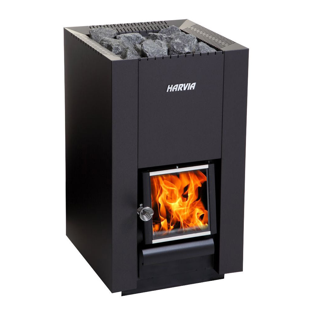 Harvia Linear Series 26.1Kw Wood Stove WK200C | Empire Saunas