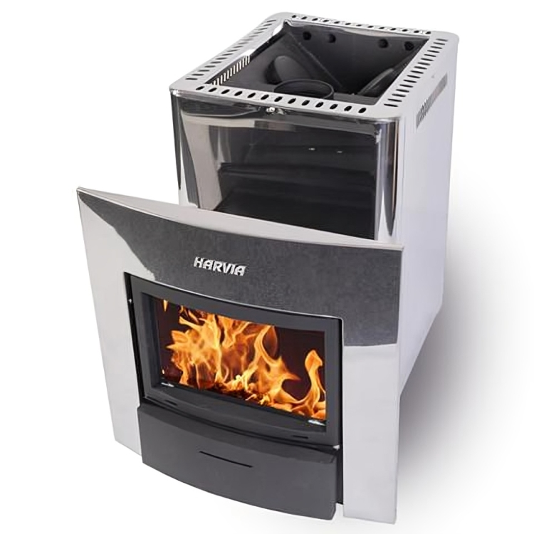 Harvia Pro Series 24.1Kw Wood Stove WK200SLUX | Empire Saunas