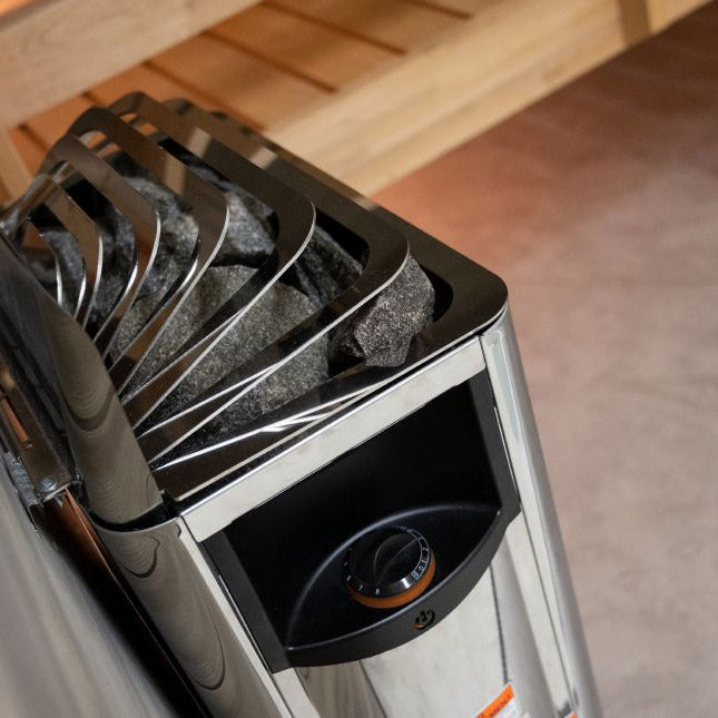 Harvia The Wall Series 8Kw Electric HSWS8U1B | Empire Saunas