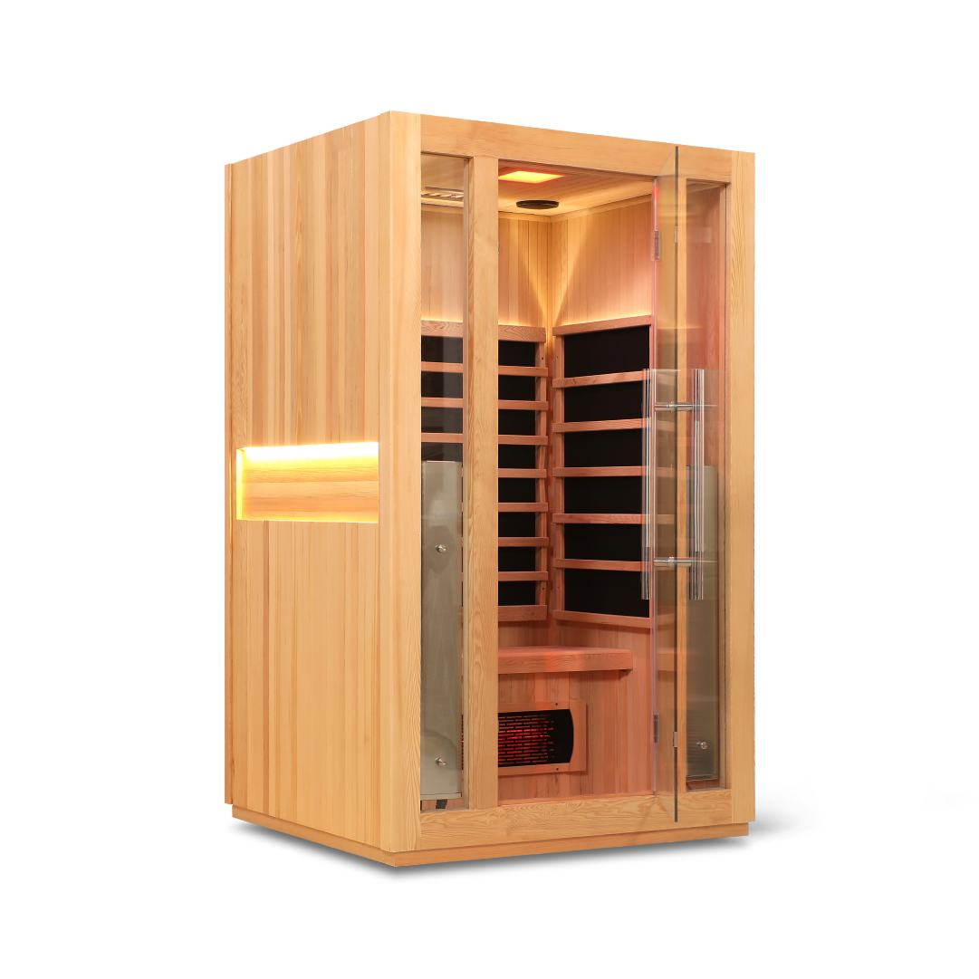 Healthsmart 2 Person Full Spectrum Smart WIFI Infrared HS-S200 | Empire Saunas