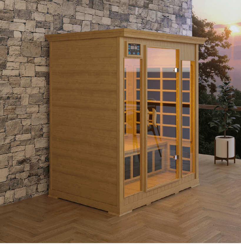 Healthsmart 3 Person Full Spectrum Infrared Sauna Lifestyle