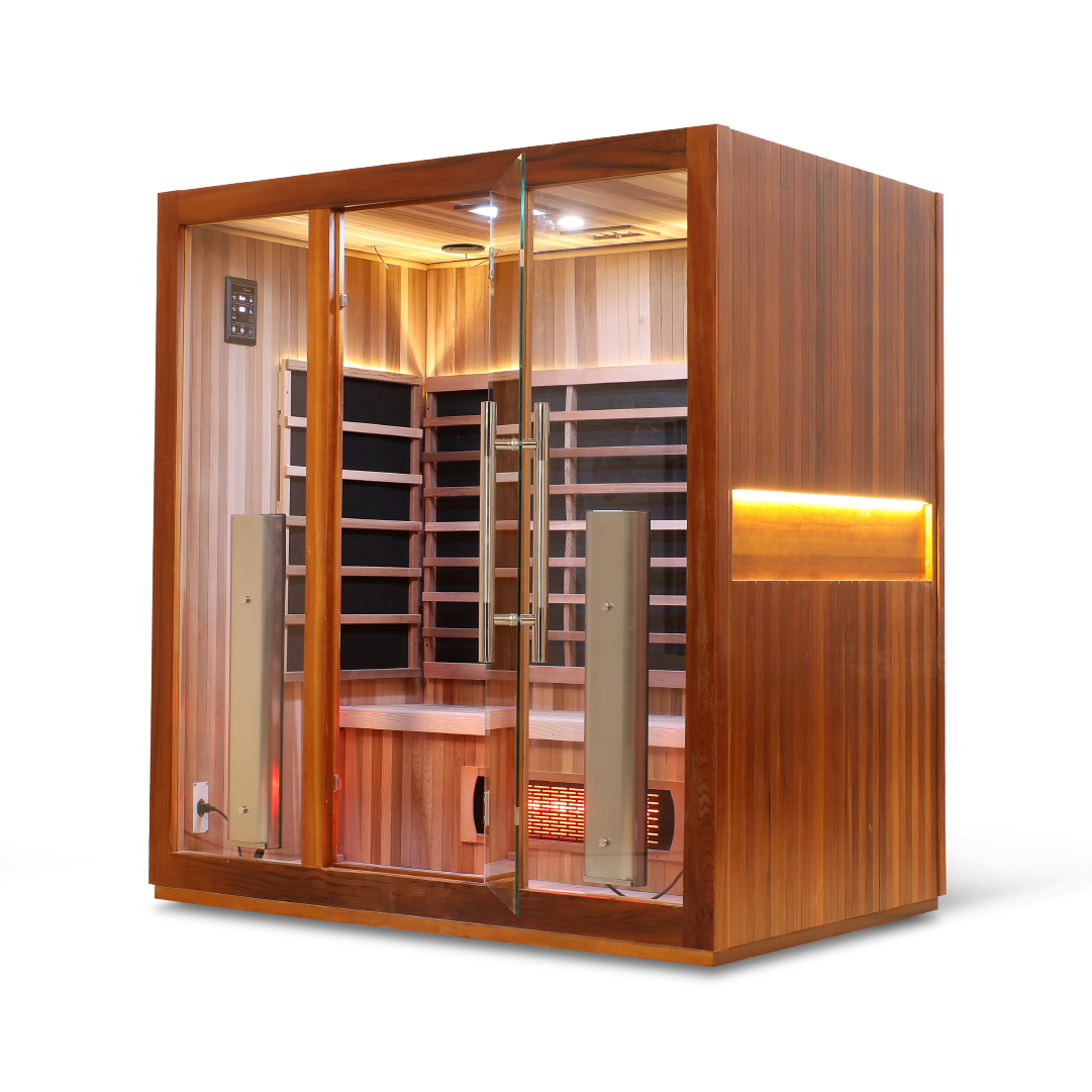 Healthsmart 4 Person Full Spectrum Smart WIFI Infrared HS-S400 | Empire Saunas