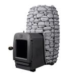 Huum Hive Heat 12.0Kw Wood-Fired Stove W/Firebox Extension