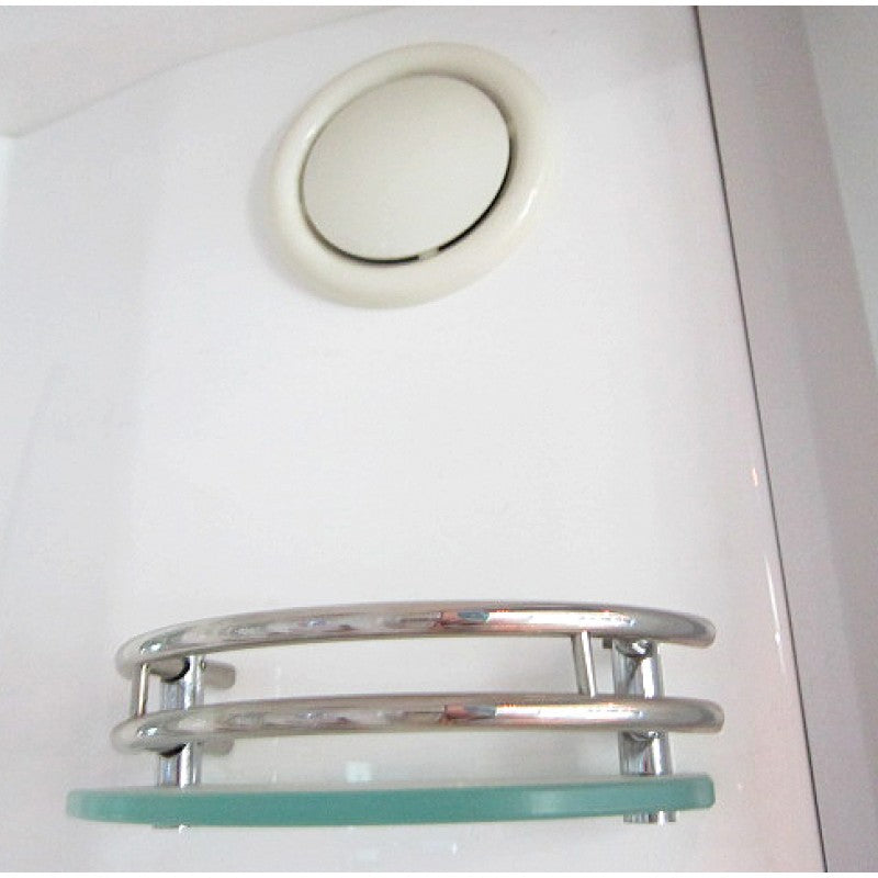 Luxury Bath Supply Mesa 1 Person Corner Steam Shower WS-801 | Empire Saunas