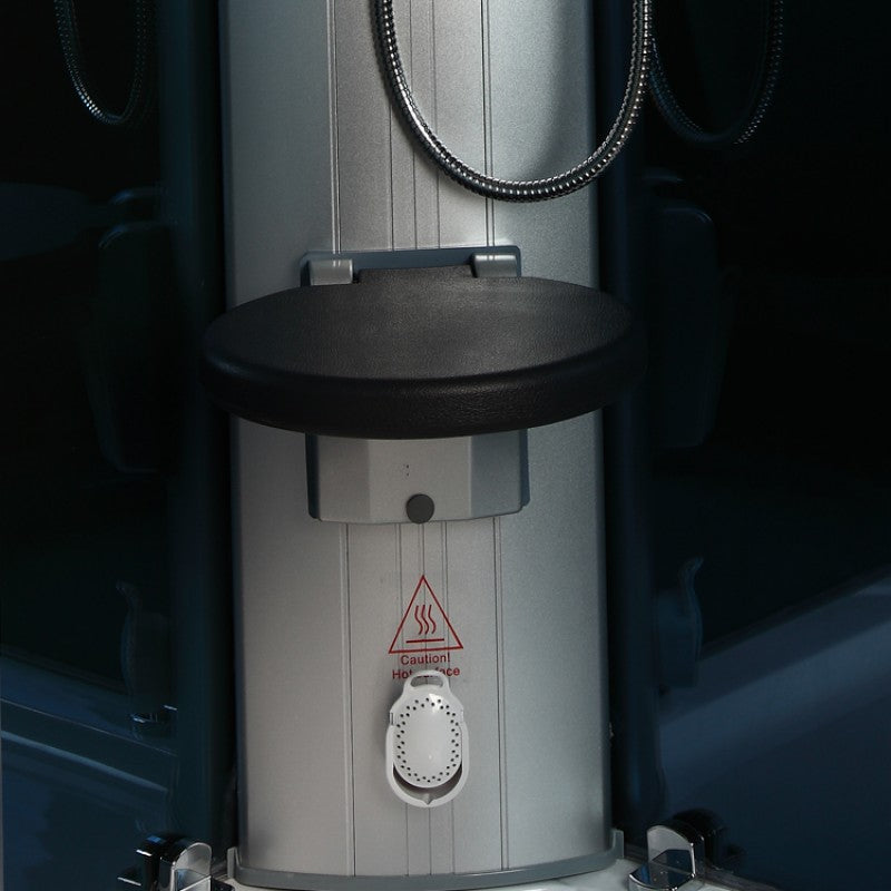 Luxury Bath Supply Mesa 1 Person Walk-In Steam Shower WS-802L | Empire Saunas