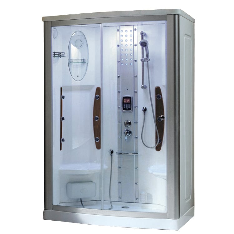 Luxury Bath Supply Mesa 2 Person Walk-in Steam Shower WS-803 | Empire Saunas