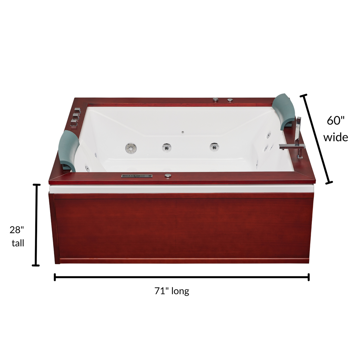 Luxury Bath Supply Mesa Monterey Combination Hot Tub BT-0502 | Empire Saunas