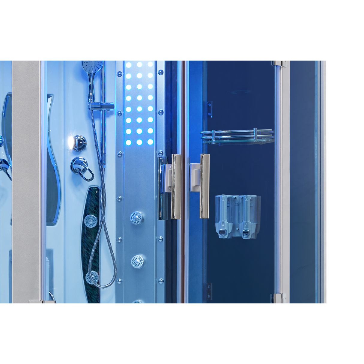 Luxury Bath Supply Mesa Steam Shower Tub Combo WS-608P | Empire Saunas