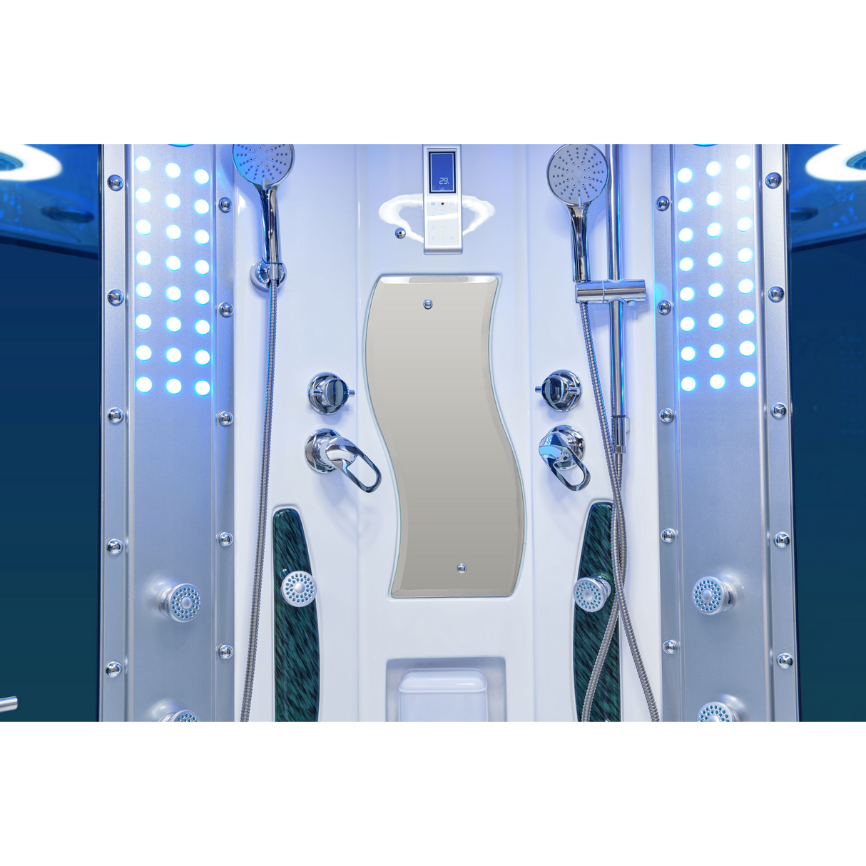 Luxury Bath Supply Mesa Steam Shower Tub Combo WS-608P | Empire Saunas