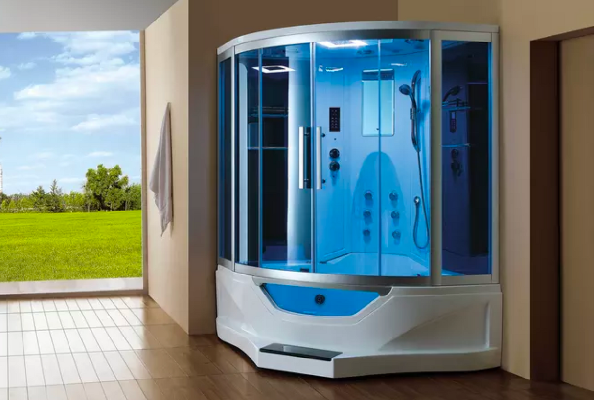 Luxury Bath Supply Mesa Steam Shower Tub Combo WS-702A | Empire Saunas