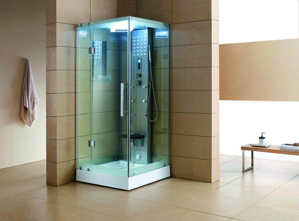 Luxury Bath Supply Mesa Walk in Steam Shower WS-301 | Empire Saunas