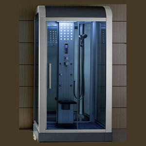 Luxury Bath Supply Mesa Walk in Steam Shower WS-500L | Empire Saunas