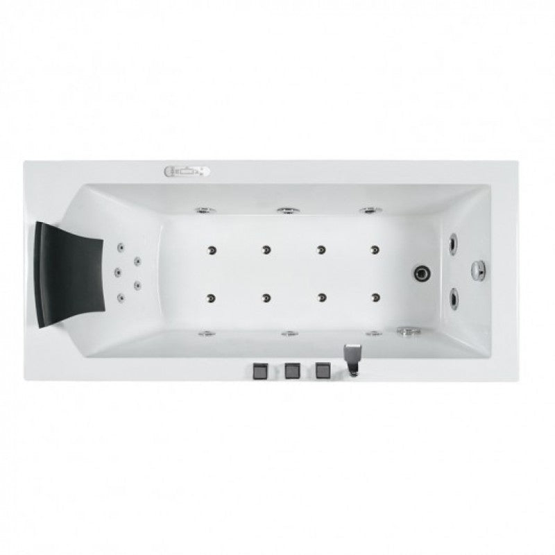 Luxury Bath Supply Platinum 1 Person Rectangular Hot Tub AM154-70 | Empire Saunas