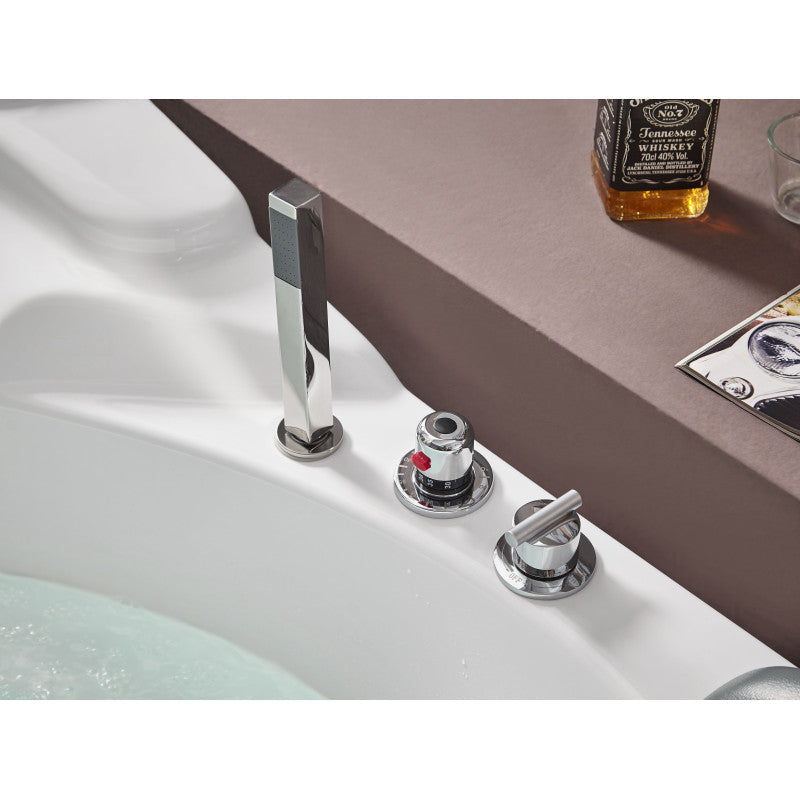 Luxury Bath Supply Platinum 2 Person Corner Hot Tub AM-505 | Empire Saunas