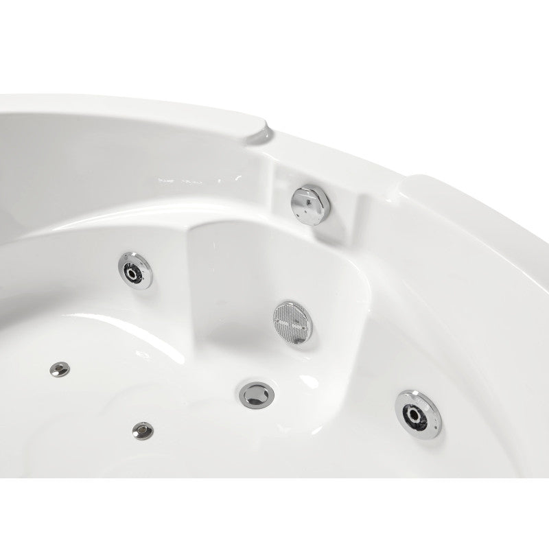 Luxury Bath Supply Platinum 2 Person Corner Hot Tub AM-505 | Empire Saunas