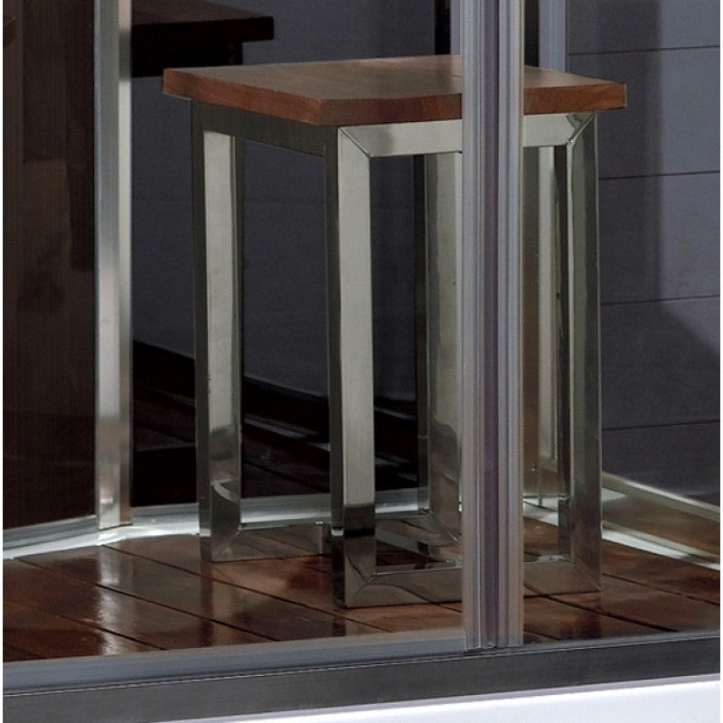 Luxury Bath Supply Platinum 2 Person Walk-In Steam Shower DZ956 | Empire Saunas