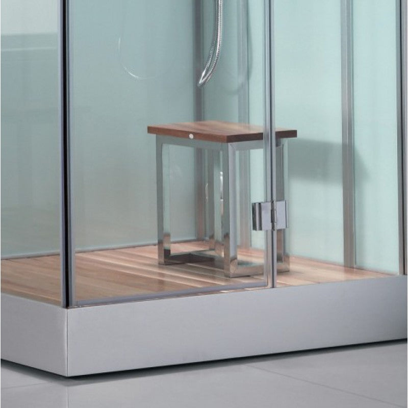 Luxury Bath Supply Platinum 2 Person Walk-In Steam Shower DZ959 | Empire Saunas