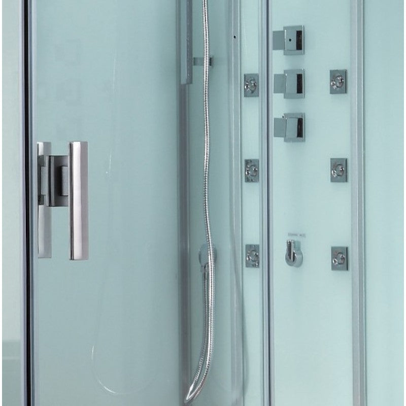 Luxury Bath Supply Platinum 2 Person Walk-In Steam Shower DZ959 | Empire Saunas