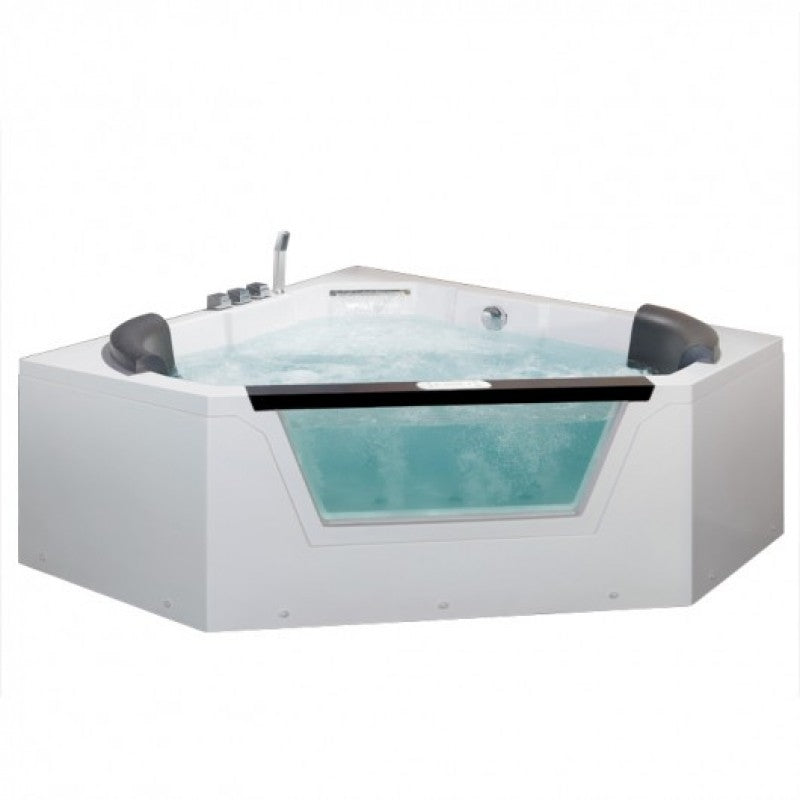 Luxury Bath Supply Platinum Eago 2 Person Corner Hot Tub AM156 | Empire Saunas