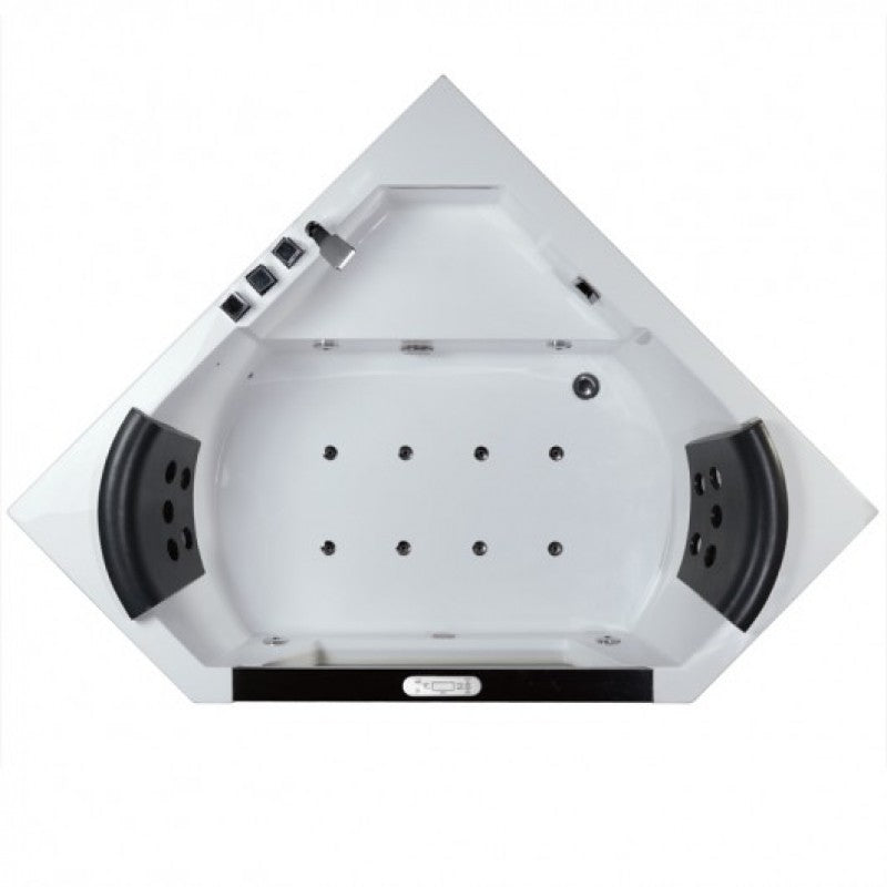 Luxury Bath Supply Platinum Eago 2 Person Corner Hot Tub AM156 | Empire Saunas