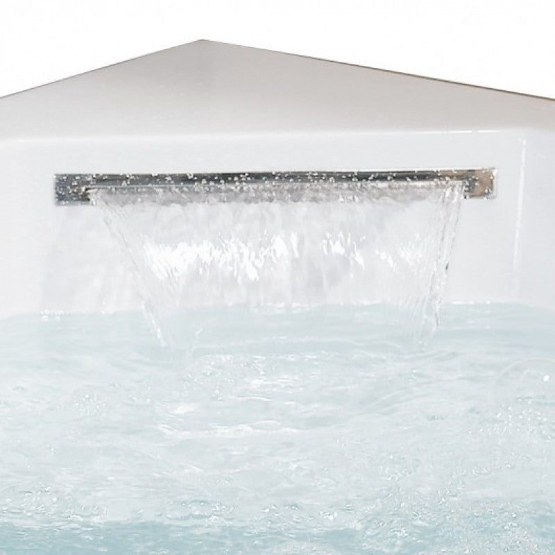 Luxury Bath Supply Platinum Eago 2 Person Corner Hot Tub AM156 | Empire Saunas
