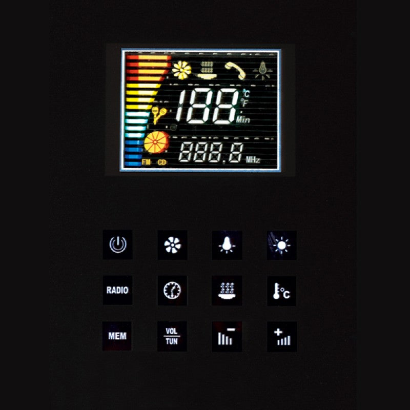 Luxury Bath Supply Platinum Steam Shower Tub Combo DA333 | Empire Saunas