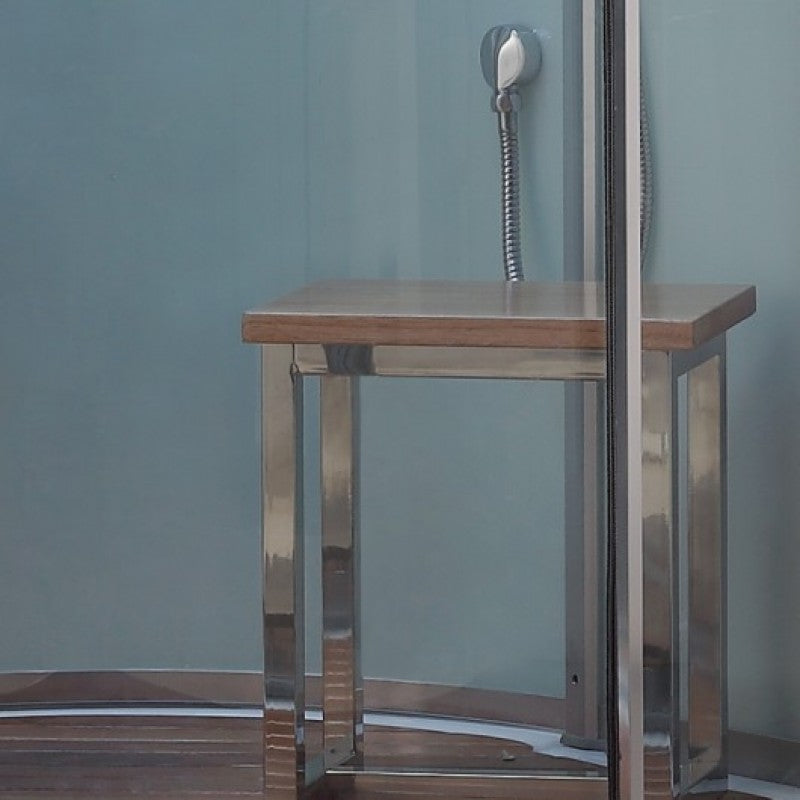 Luxury Bath Supply Platinum Walk-In Steam Shower Corner DZ962 | Empire Saunas