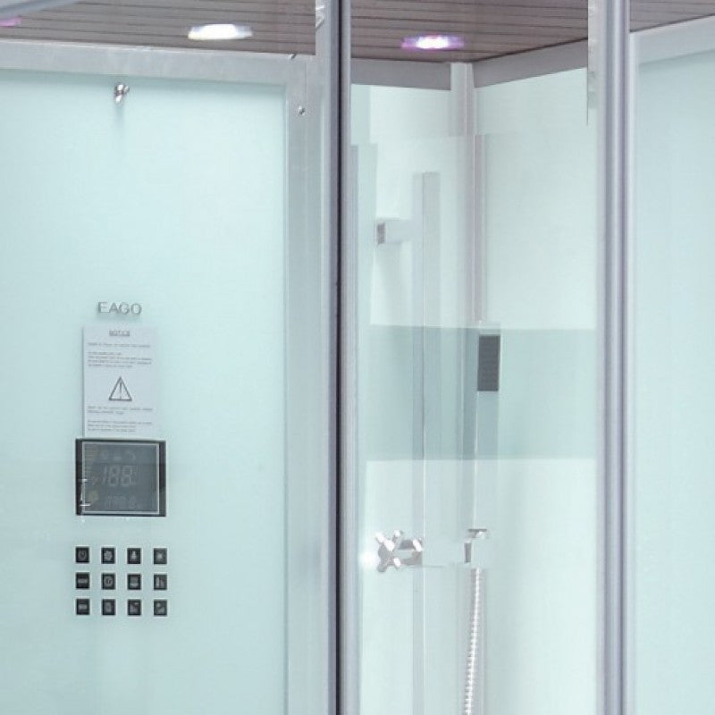 Luxury Bath Supply Platinum Walk-In Steam Shower DZ961 | Empire Saunas