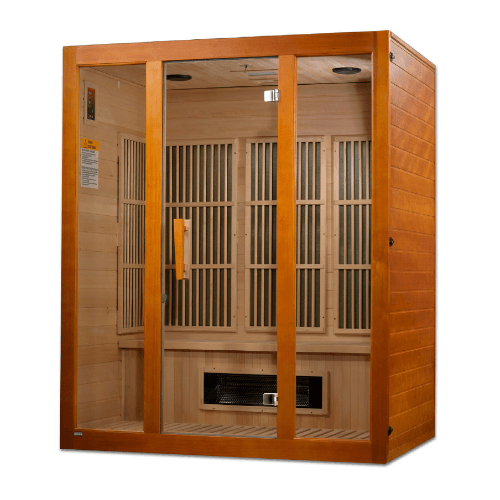Right side view of the Golden Designs Maxxus Alpine Dual Tech Low EMF Sauna