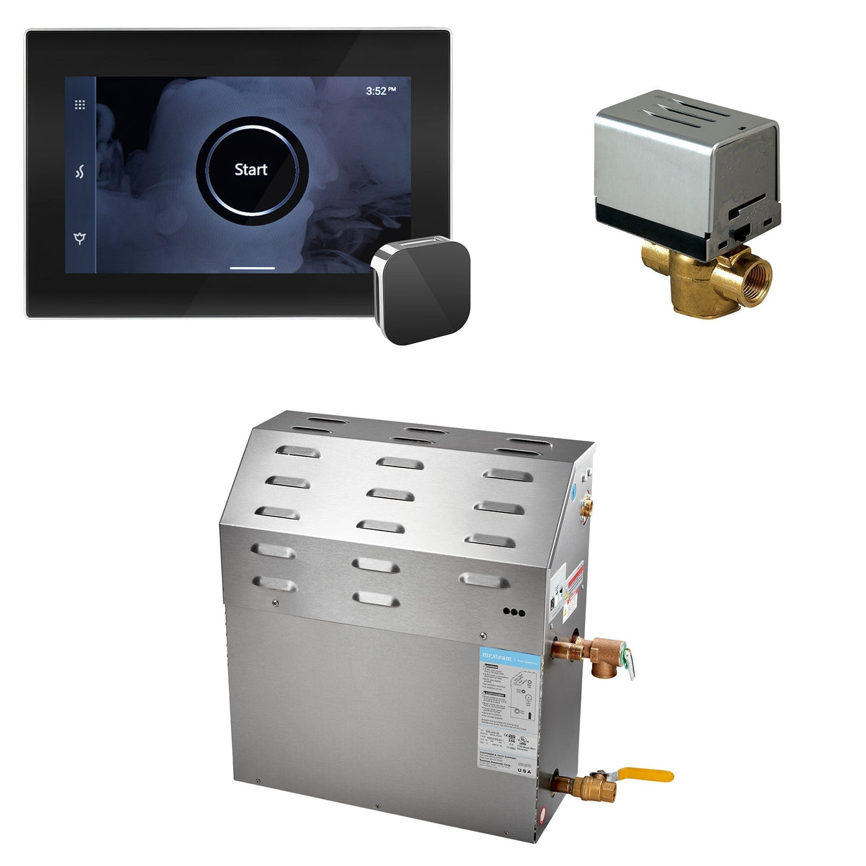 Mr.Steam Super iSteamX 10 kW Steam Shower Generator Package | Empire Saunas