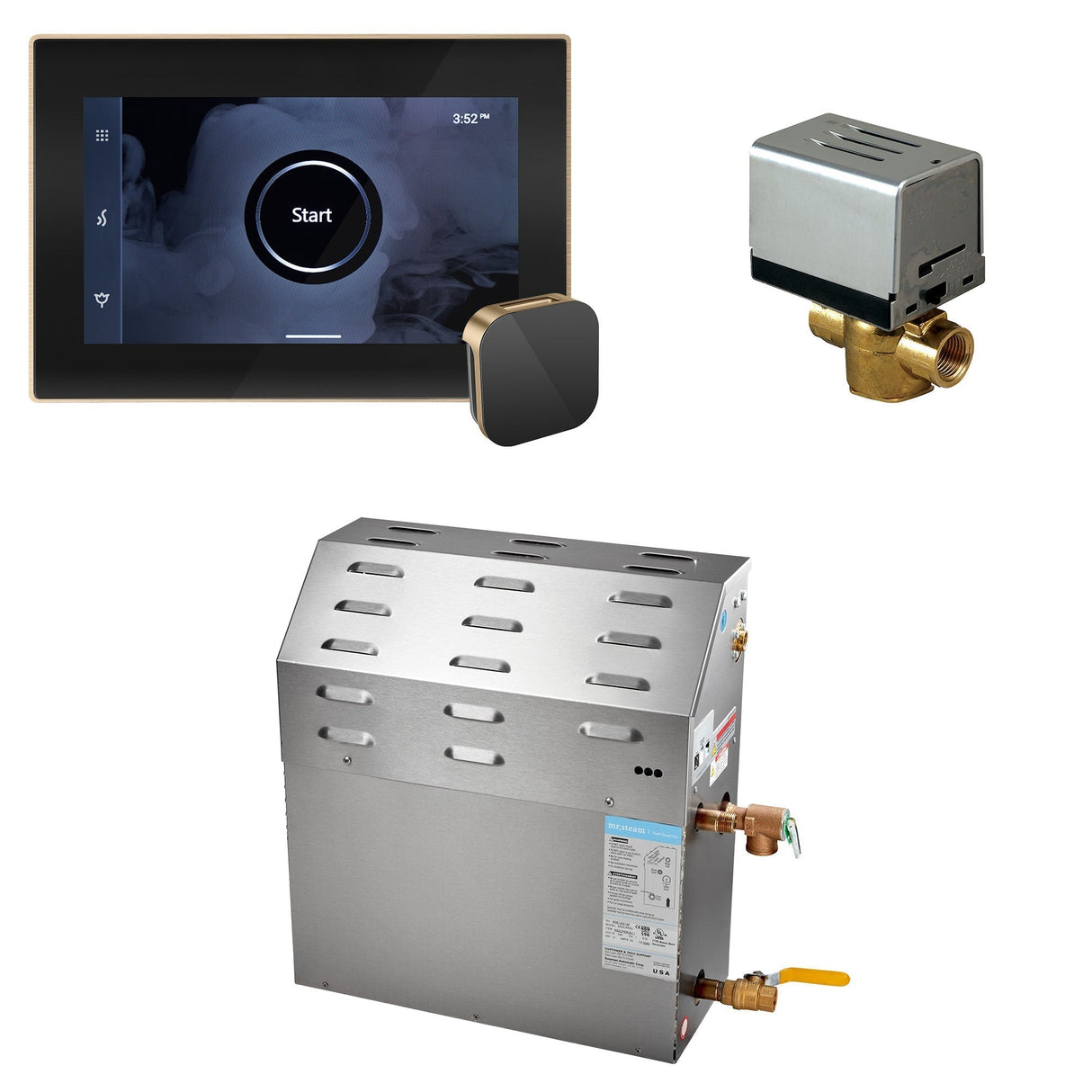 Mr.Steam Super iSteamX 15 kW Steam Shower Generator Package | Empire Saunas