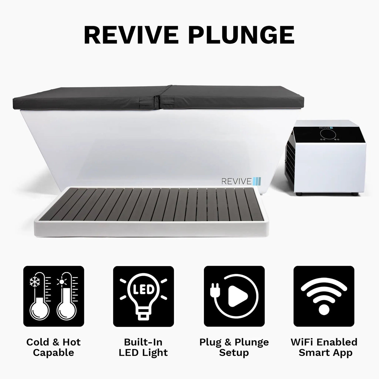 Revive Outdoor/Indoor Uv Resistant Acrylic Plunge | Empire Saunas