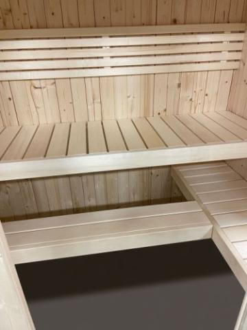Saunalife Model X6 Xperience Indoor Home Sauna Interior View