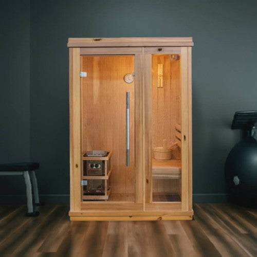Sunray Aston 1-Person Indoor Traditional HL100TN Aston | Empire Saunas