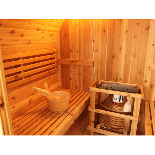 Sunray Aurora 2-4 Person Barrel Outdoor Aurora 300SH | Empire Saunas