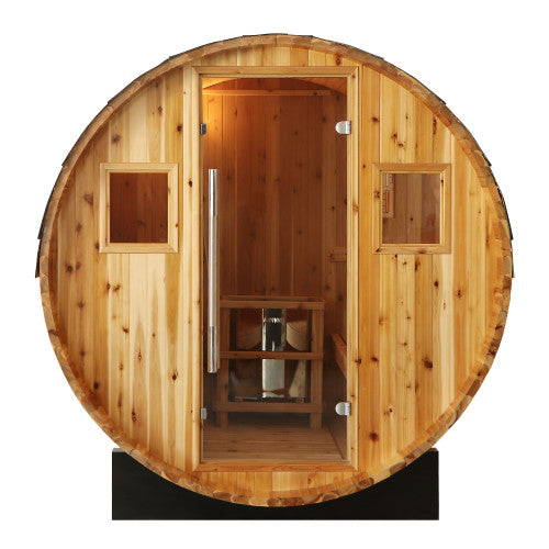 Sunray Aurora 2-4 Person Barrel Outdoor Aurora 300SH | Empire Saunas