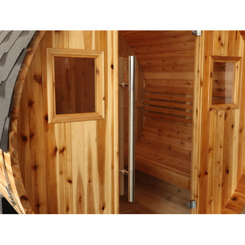 Sunray Aurora 2-4 Person Barrel Outdoor Aurora 300SH | Empire Saunas