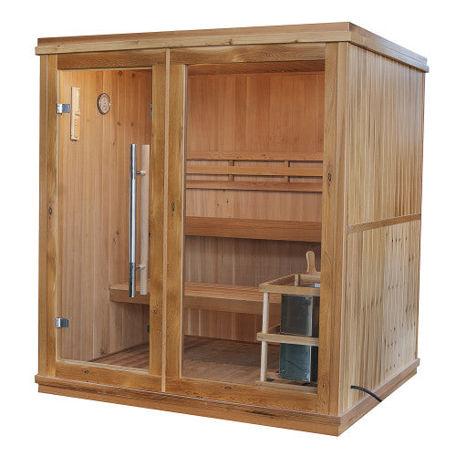 Sunray Charleston 4-Person Indoor Traditional | Empire Saunas