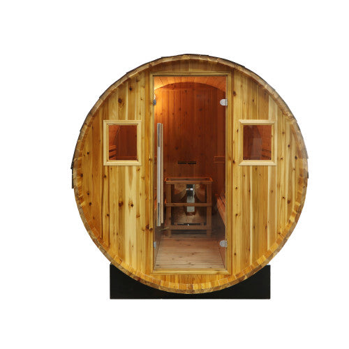 Sunray Galley 4-Person Traditional Outdoor Barrel | Empire Saunas