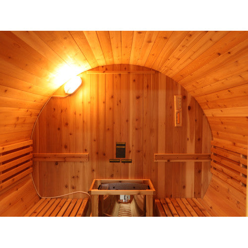 Sunray Galley 4-Person Traditional Outdoor Barrel | Empire Saunas
